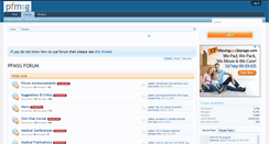 Desktop Screenshot of forum.pfmsg.com